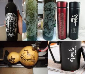 天水武山县酒瓶葫芦工艺品激光雕刻机